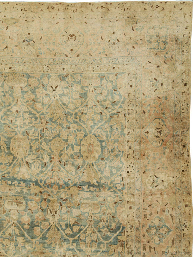 Antique Persian Tabriz Carpet, No.24529 - Gsblank