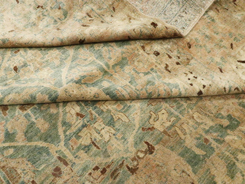 Antique Persian Tabriz Carpet, No.24529 - Gsblank