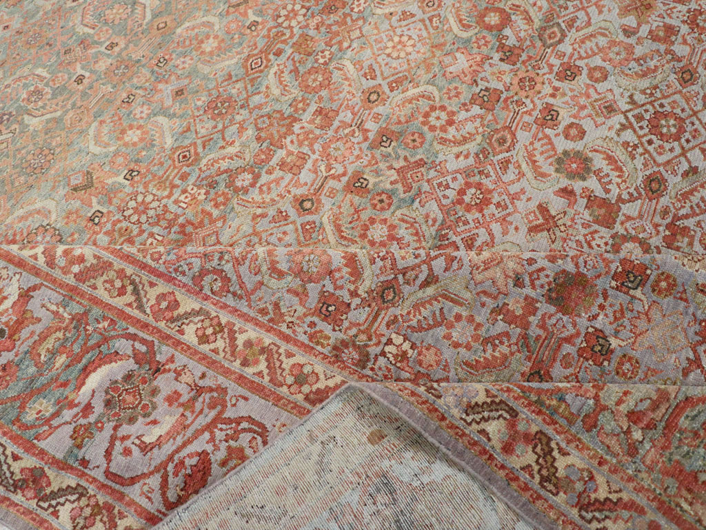 Antique Persian Malayer Large Carpet, No.24537 - Gsblank