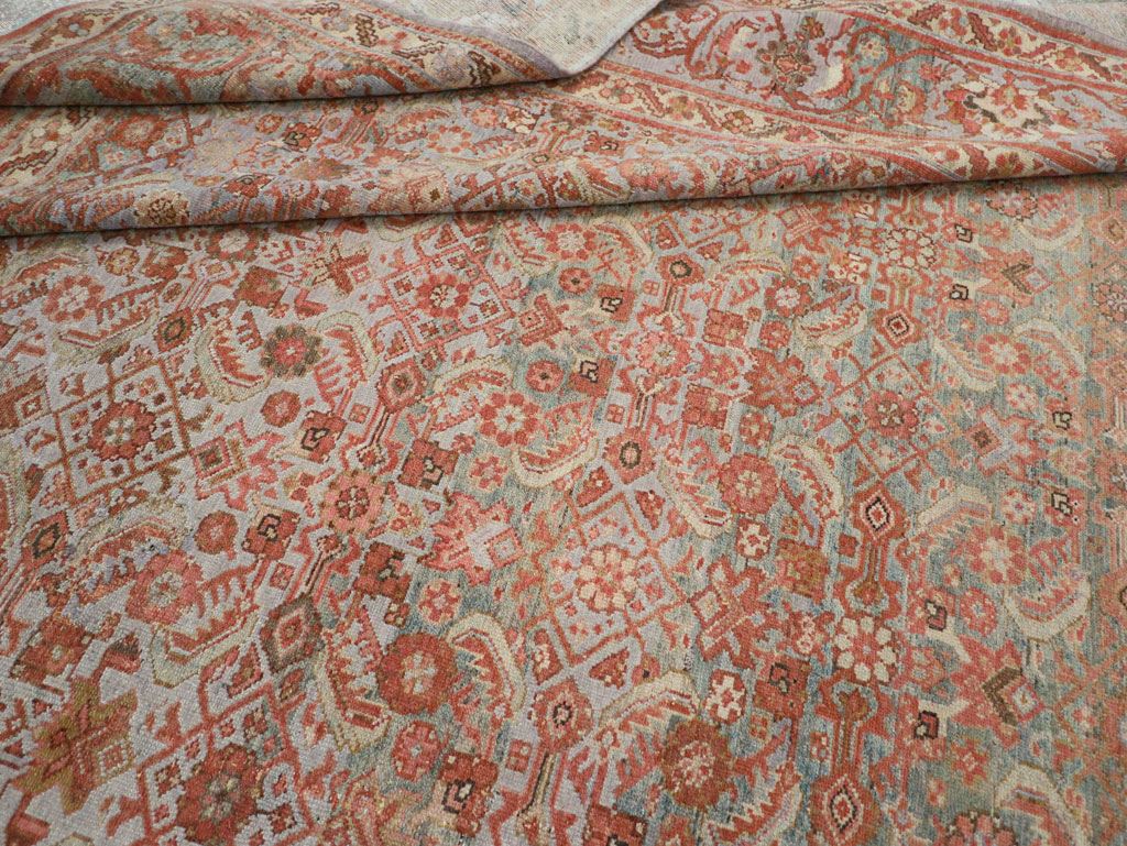 Antique Persian Malayer Large Carpet, No.24537 - Gsblank