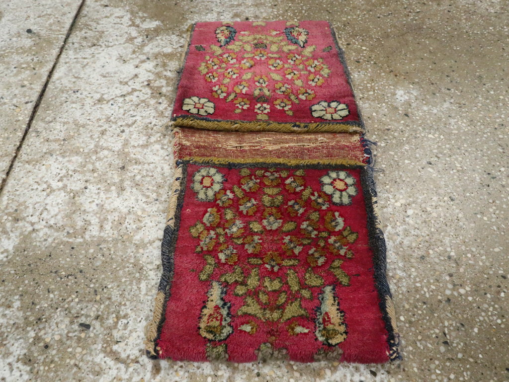 Vintage Persian Malayer Saddlebag (Khorjin), No.24551 - Gsblank