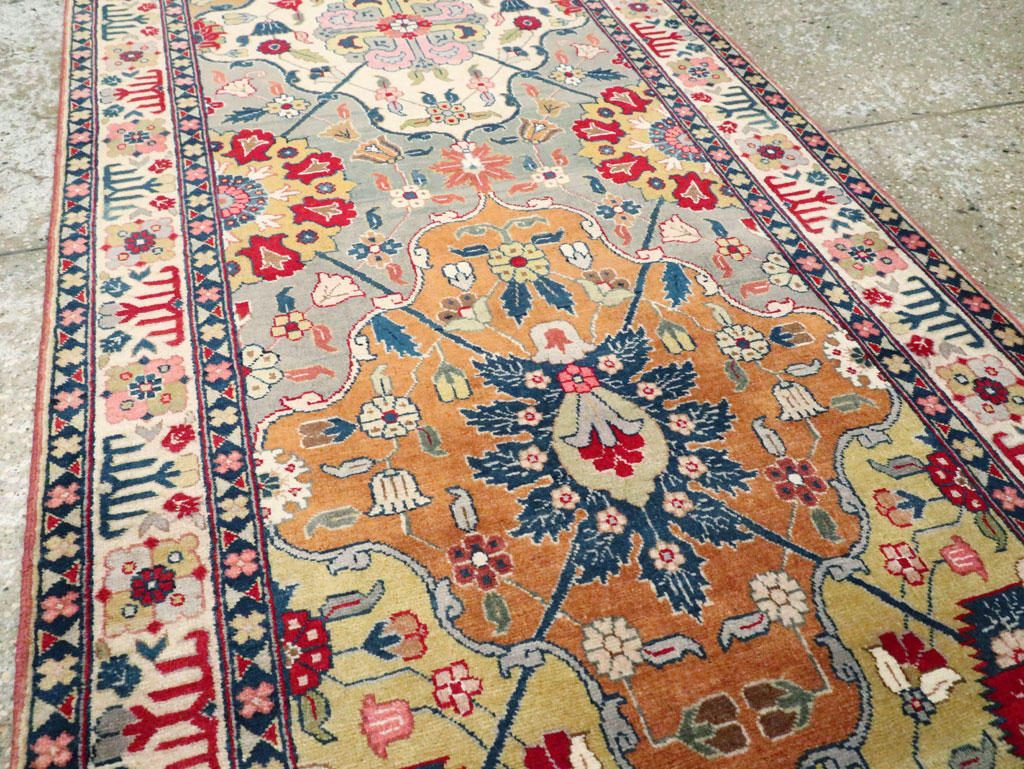 Vintage Persian Tabriz Runner, No.24553 - Gsblank