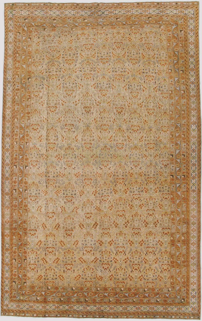 Vintage Persian Shiraz Carpet, No.24556 - Gsblank