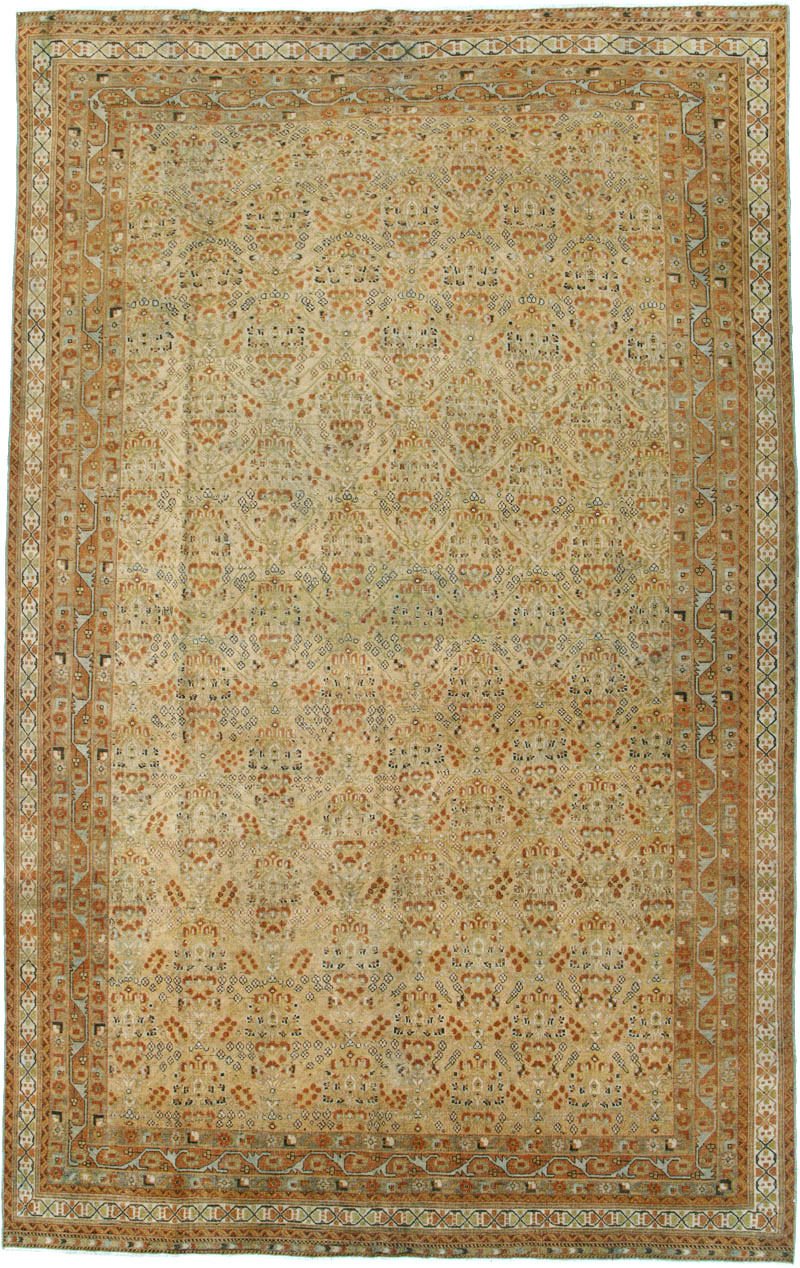 Vintage Persian Shiraz Carpet, No.24556 - Gsblank