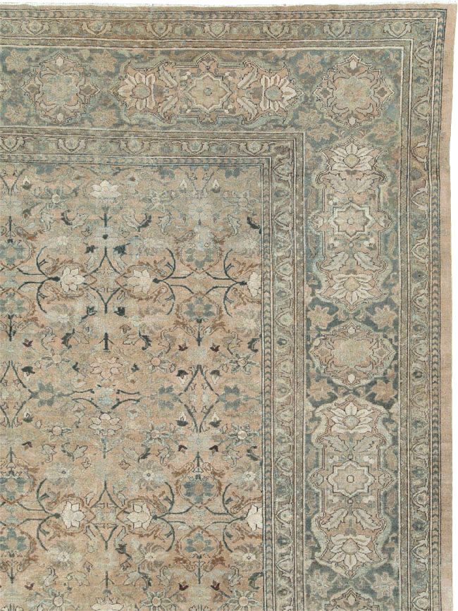 Antique Indian Amritsar Carpet, No.24557 - Gsblank