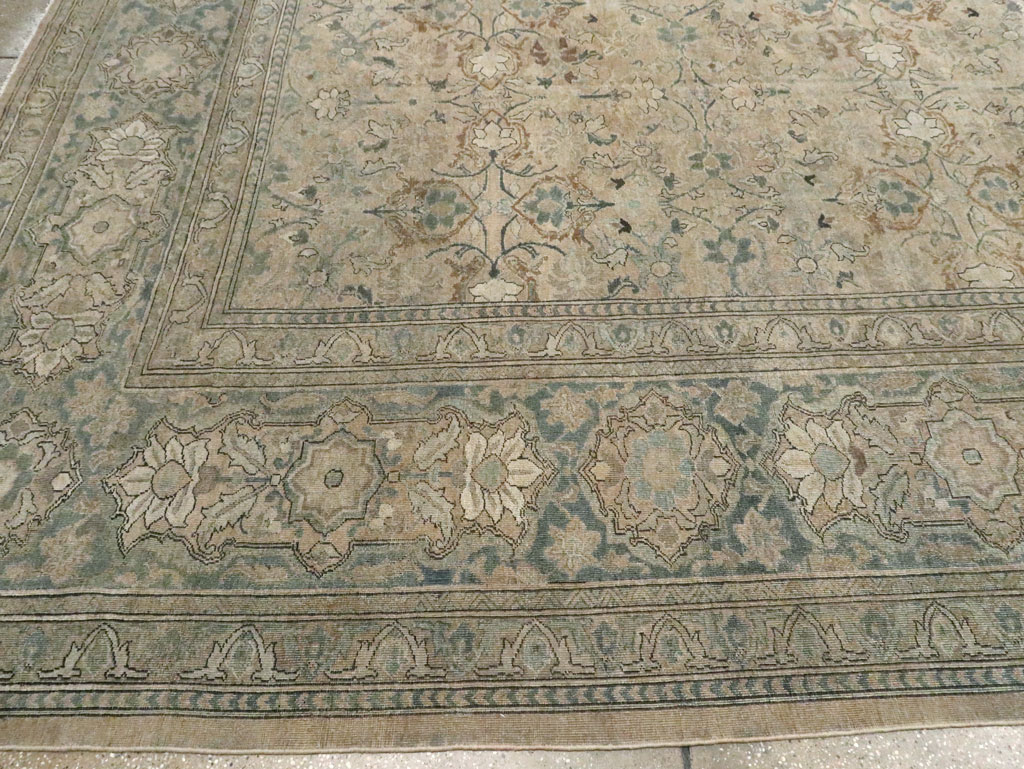 Antique Indian Amritsar Carpet, No.24557 - Gsblank