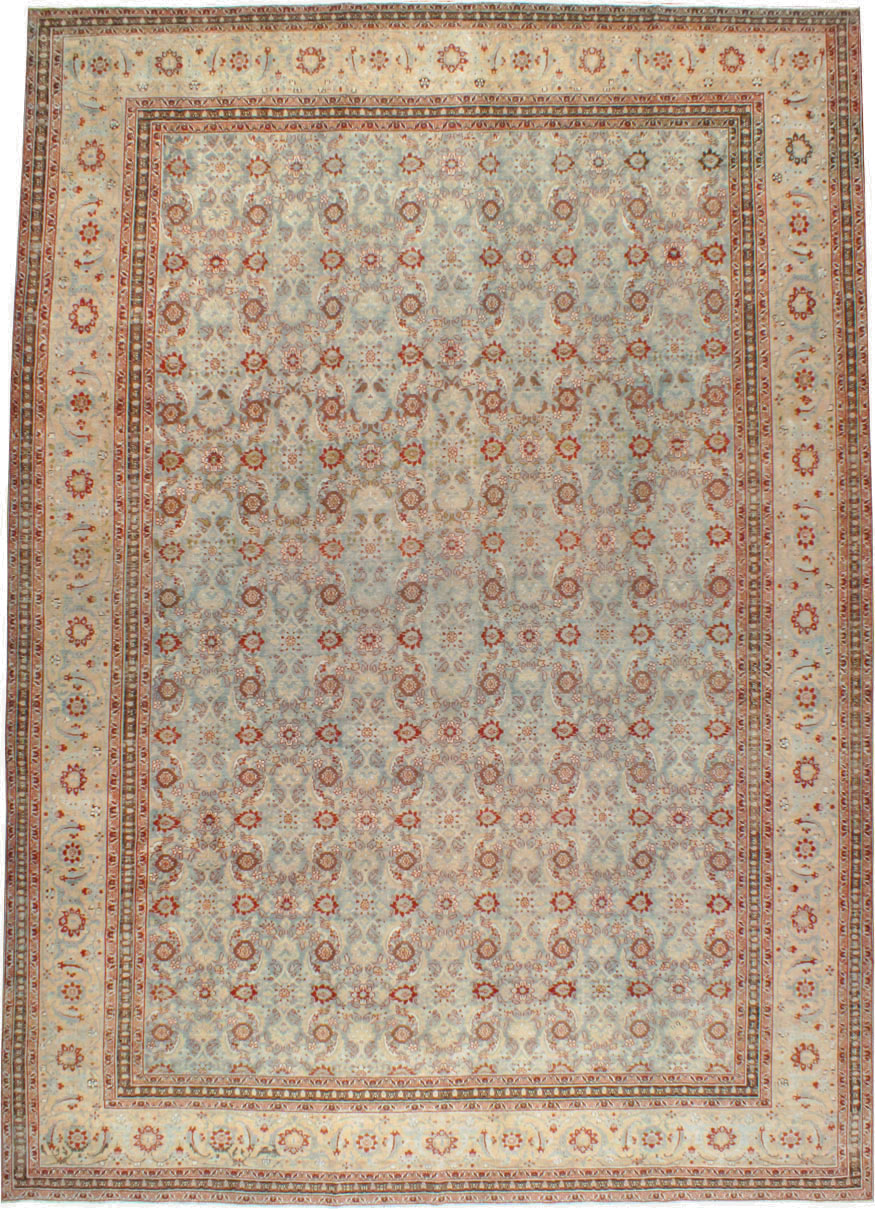 Antique Persian Tabriz Carpet, No.24559 - Gsblank