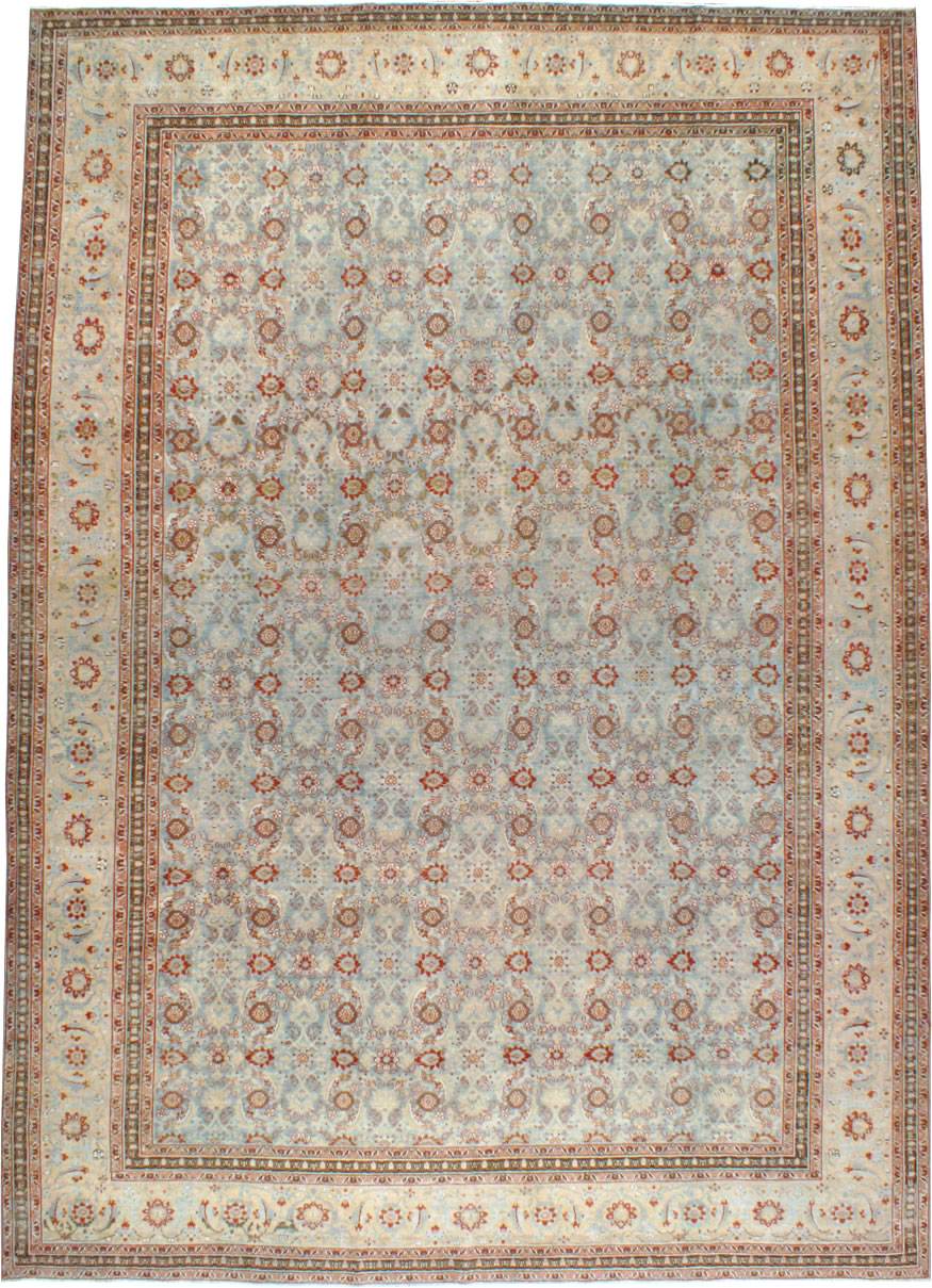 Antique Persian Tabriz Carpet, No.24559 - Gsblank