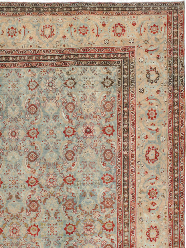Antique Persian Tabriz Carpet, No.24559 - Gsblank