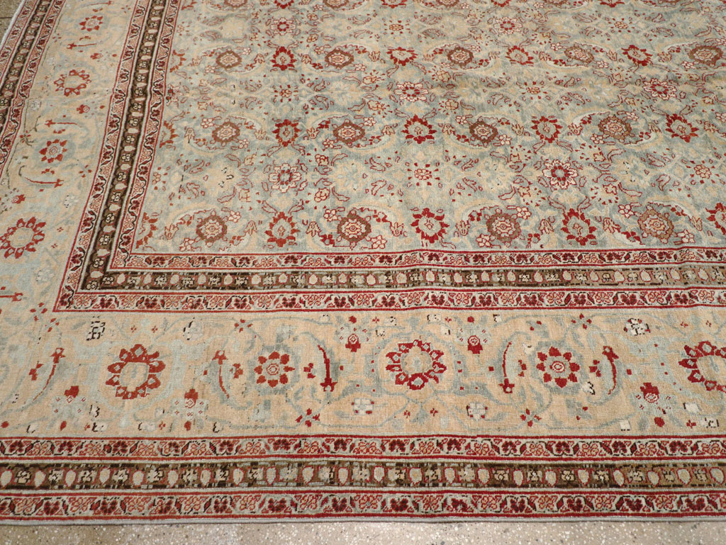 Antique Persian Tabriz Carpet, No.24559 - Gsblank