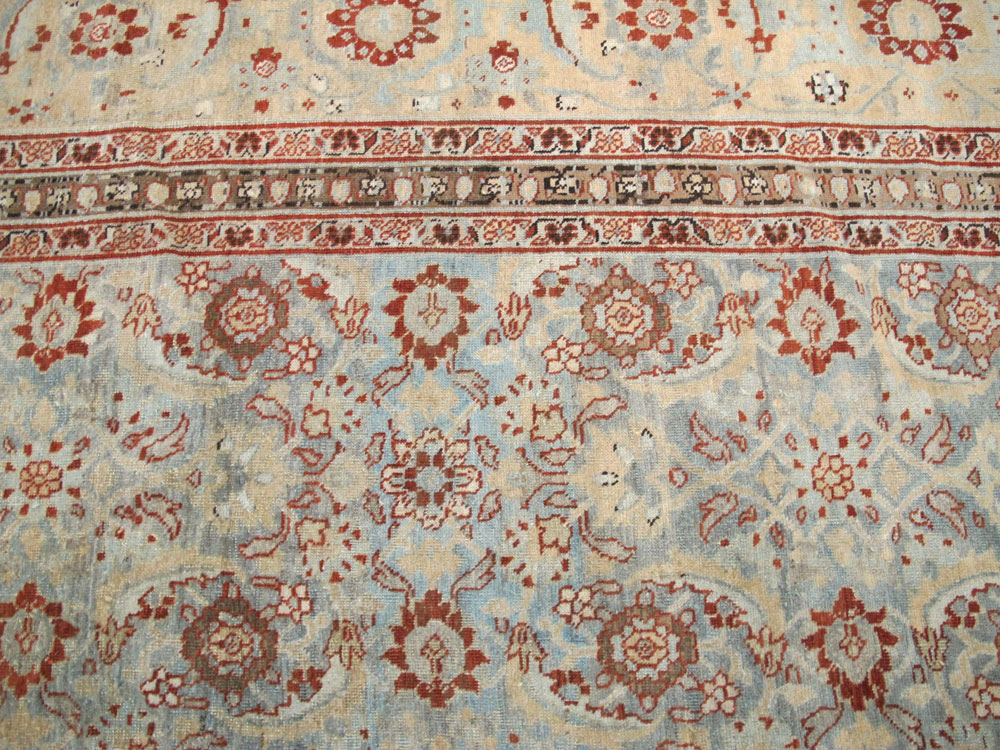 Antique Persian Tabriz Carpet, No.24559 - Gsblank