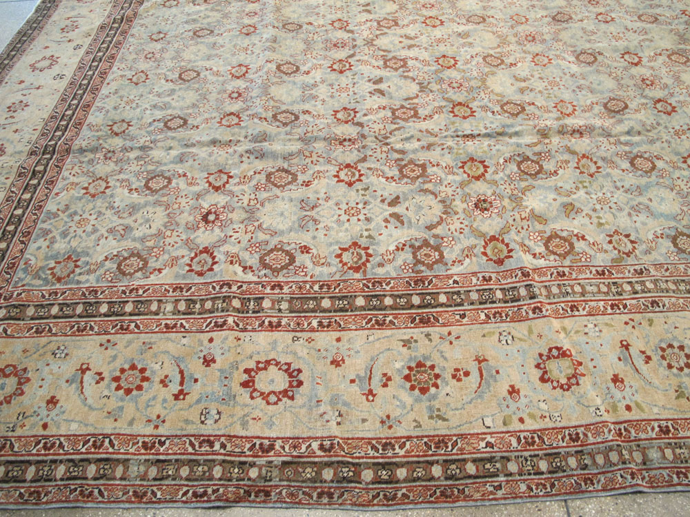 Antique Persian Tabriz Carpet, No.24559 - Gsblank