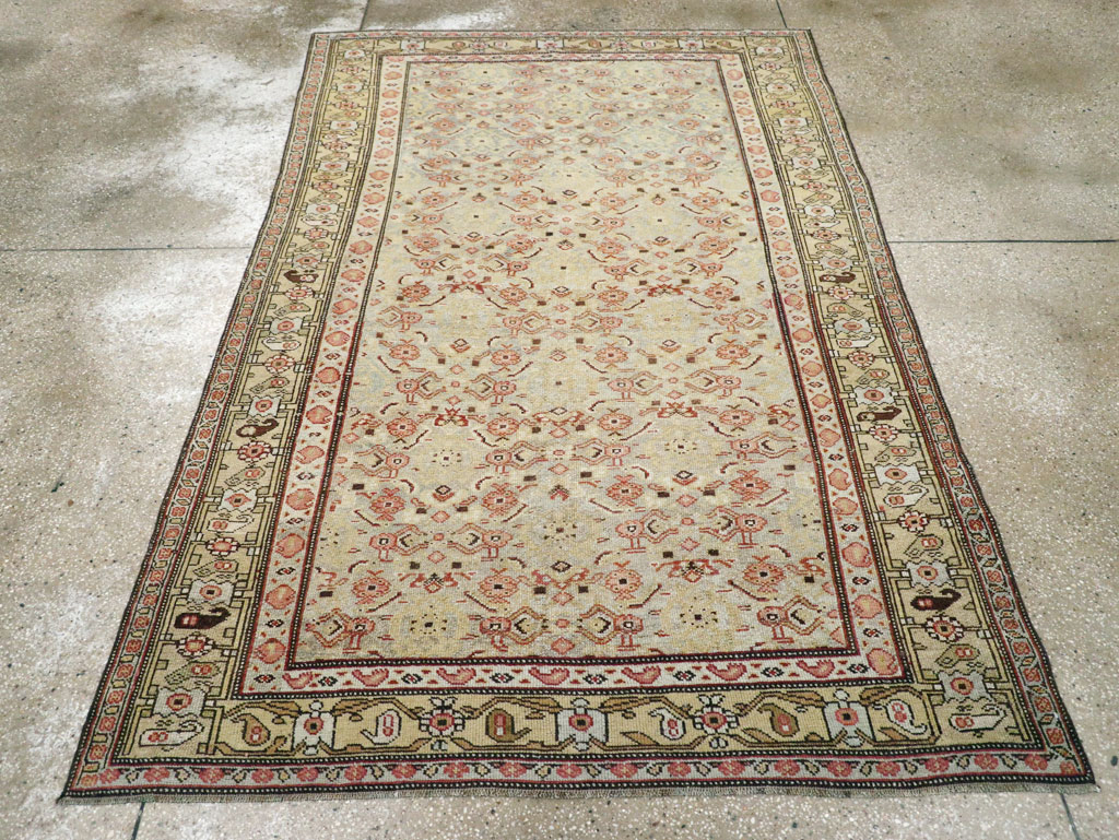 Antique Persian Kurd Accent Rug, No.24560 - Gsblank
