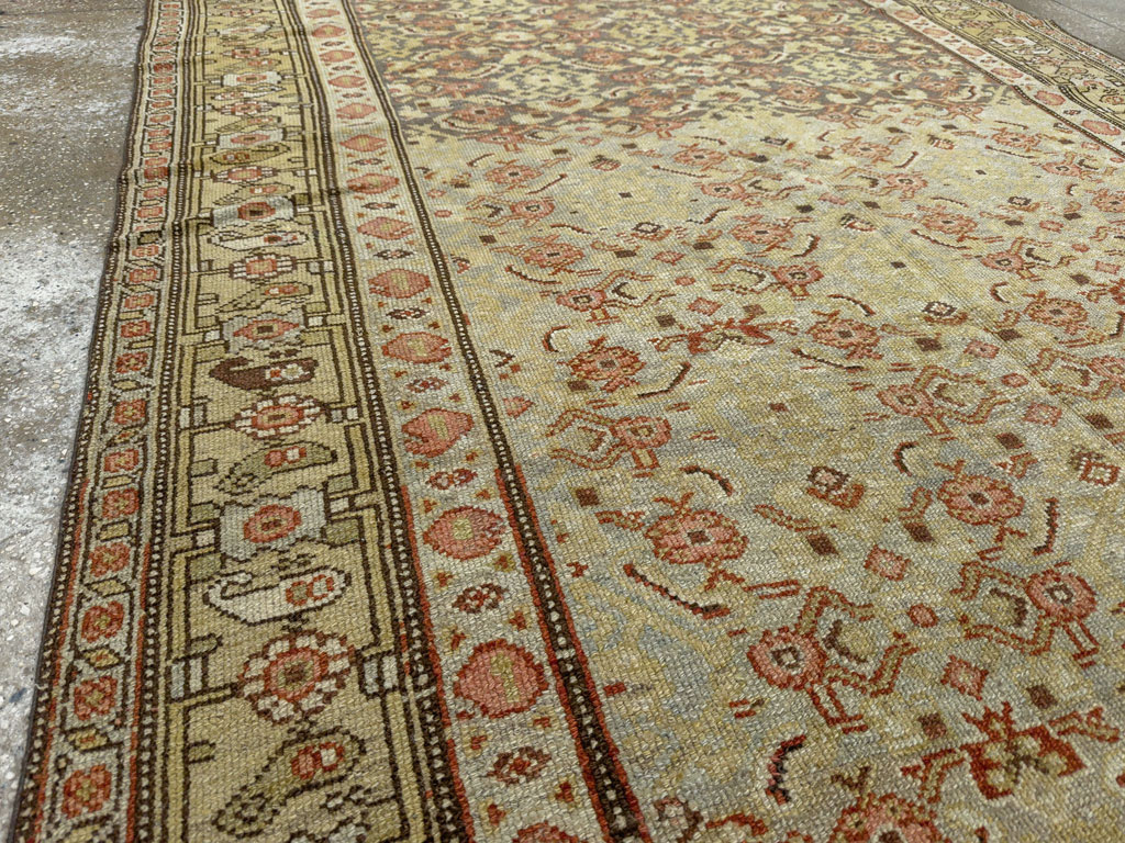 Antique Persian Kurd Accent Rug, No.24560 - Gsblank