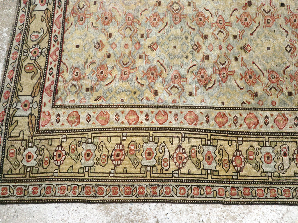 Antique Persian Kurd Accent Rug, No.24560 - Gsblank