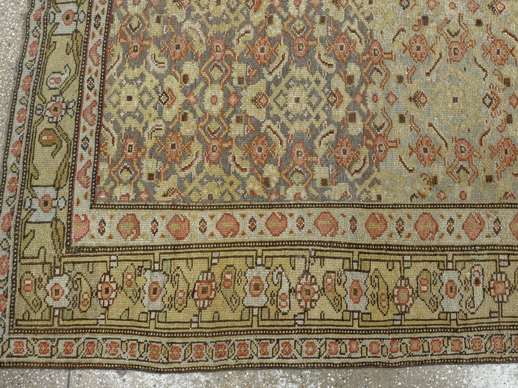 Antique Persian Kurd Accent Rug, No.24560 - Gsblank