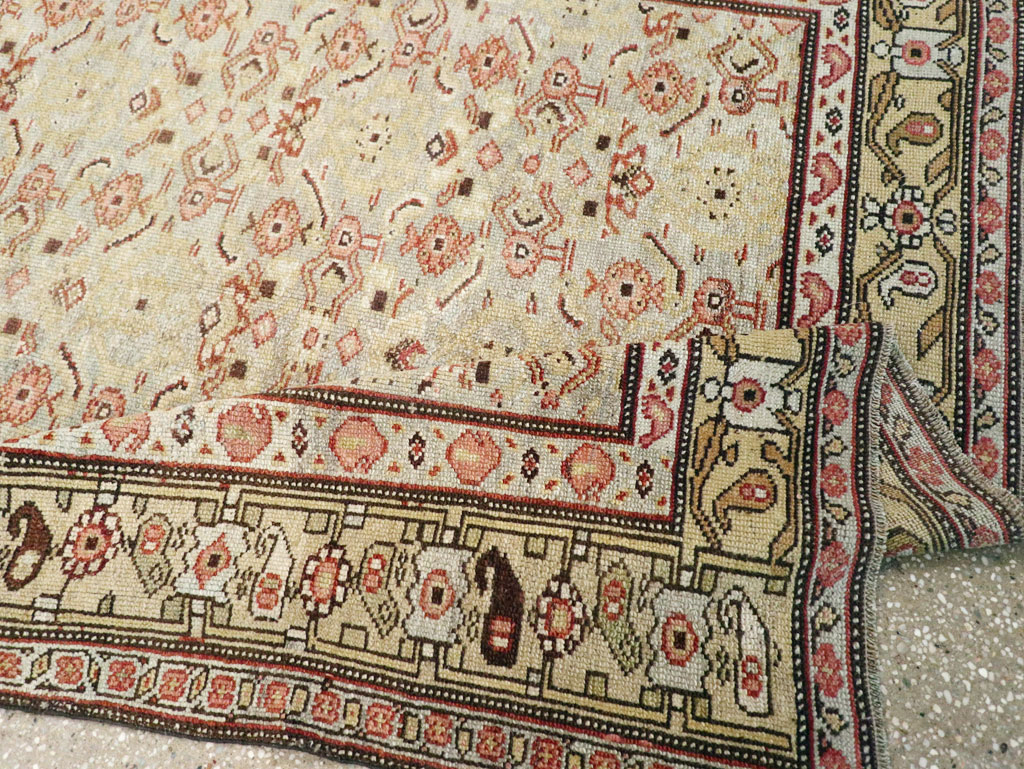 Antique Persian Kurd Accent Rug, No.24560 - Gsblank