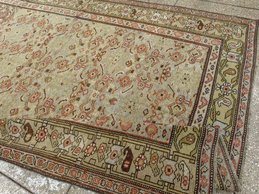Antique Persian Kurd Accent Rug, No.24560 - Gsblank