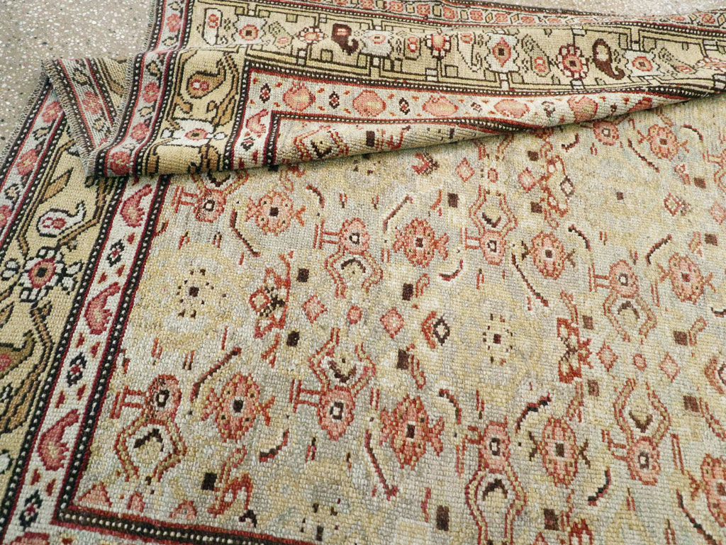 Antique Persian Kurd Accent Rug, No.24560 - Gsblank