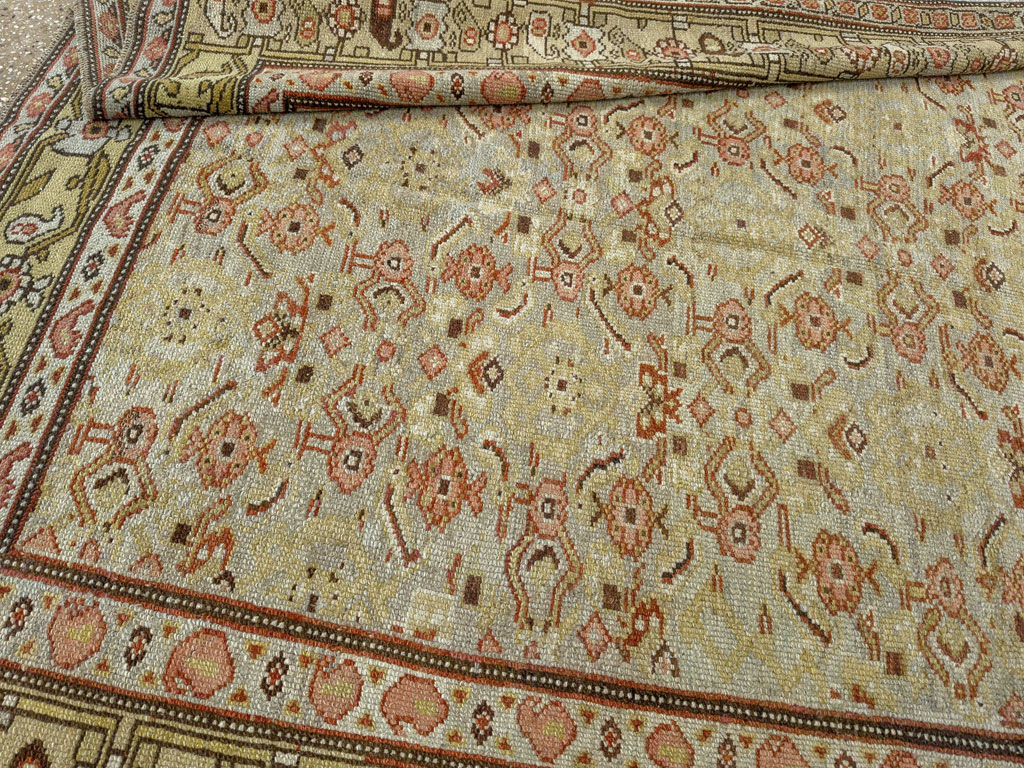 Antique Persian Kurd Accent Rug, No.24560 - Gsblank