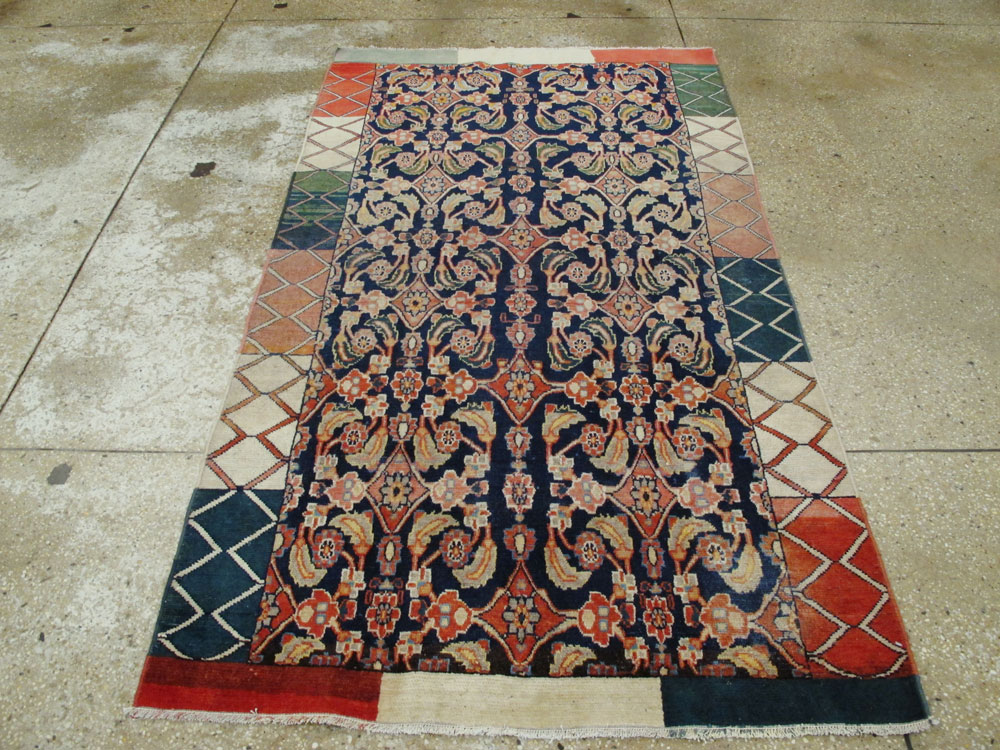 Vintage Persian Tabriz Rug, No.24562 - Gsblank