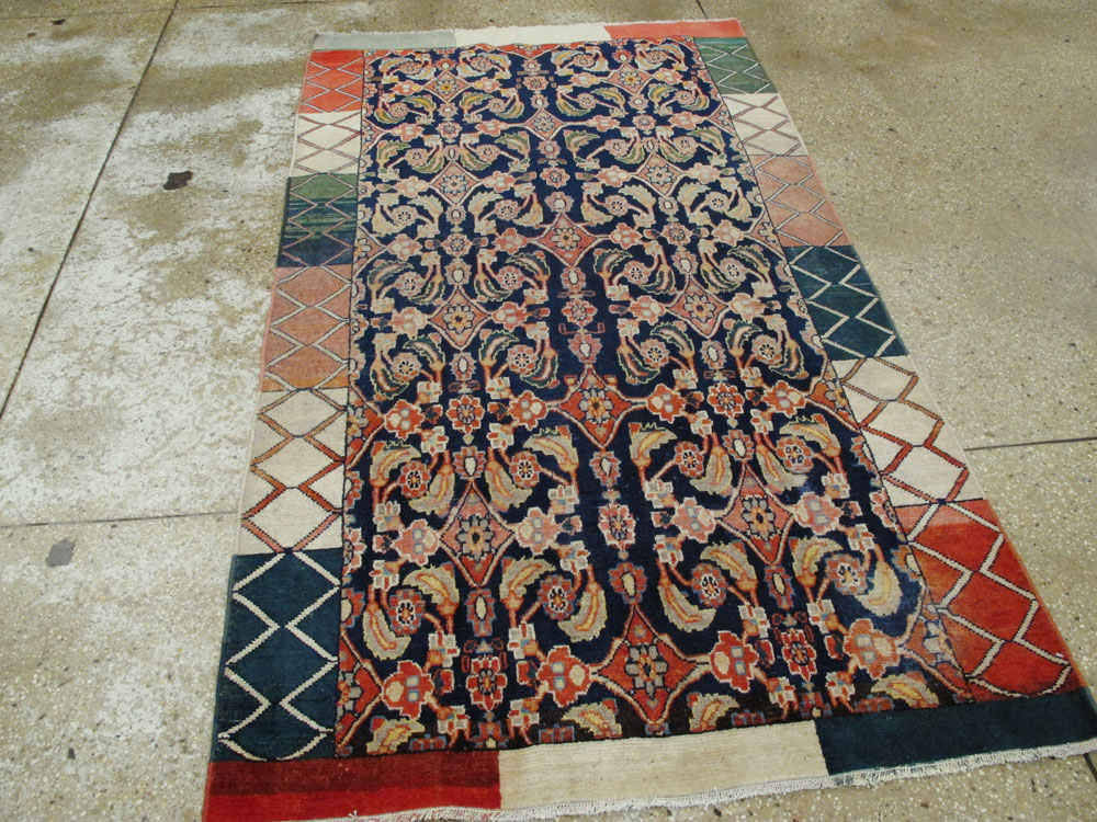 Vintage Persian Tabriz Rug, No.24562 - Gsblank
