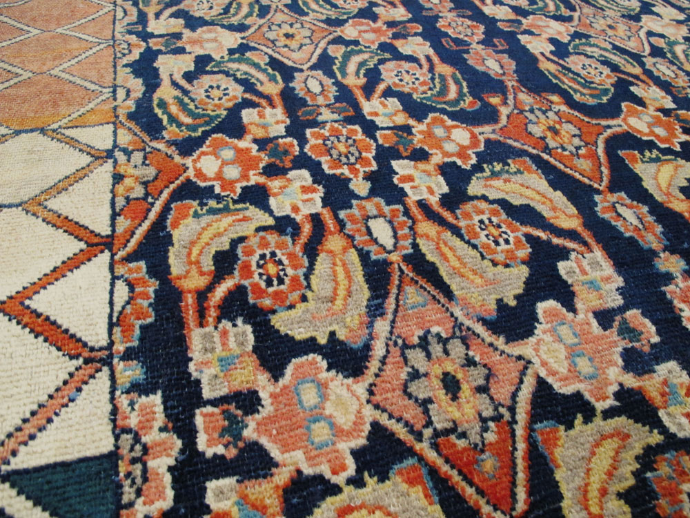 Vintage Persian Tabriz Rug, No.24562 - Gsblank