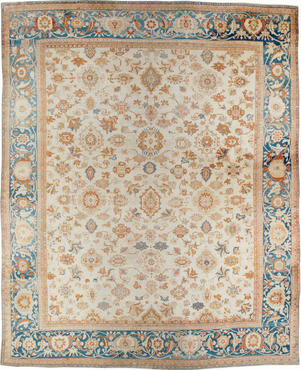 Antique Persian Sultanabad Carpet, No.24573 - Gsblank