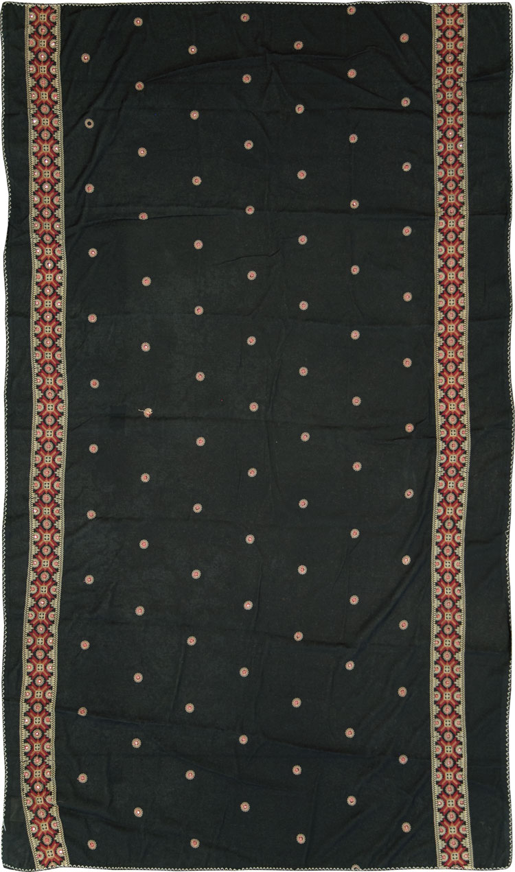 Vintage Persian Embroidered Textile, No.24590 - Gsblank