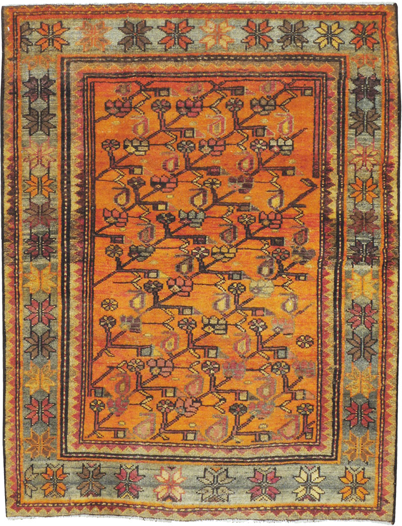 Vintage Persian Malayer Rug, No.24598 - Gsblank