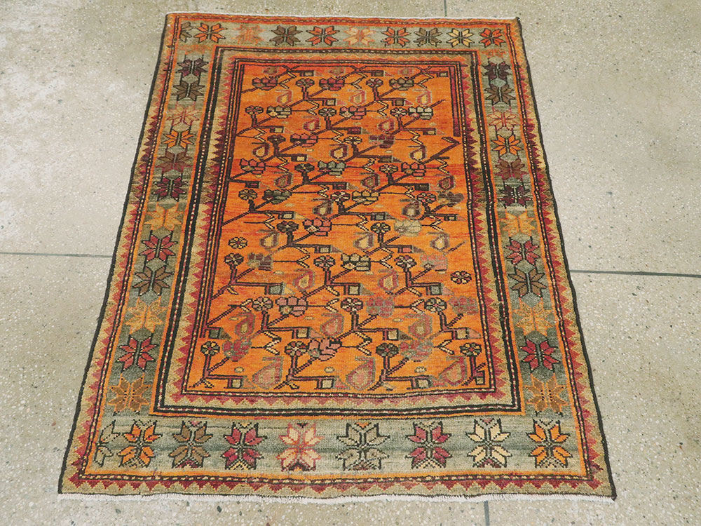 Vintage Persian Malayer Rug, No.24598 - Gsblank