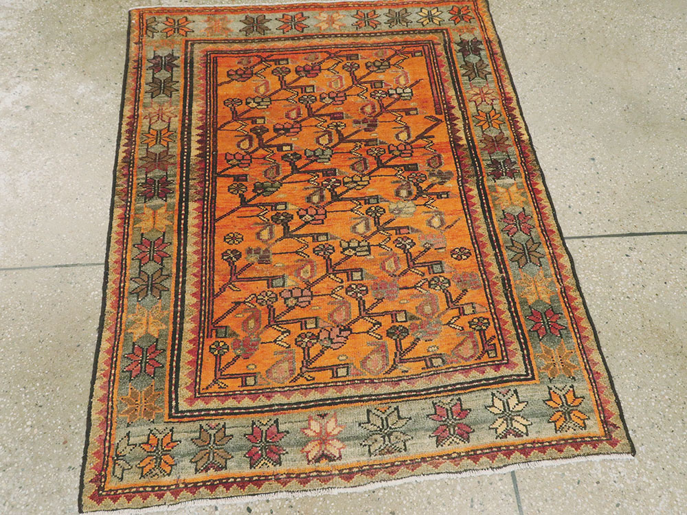Vintage Persian Malayer Rug, No.24598 - Gsblank