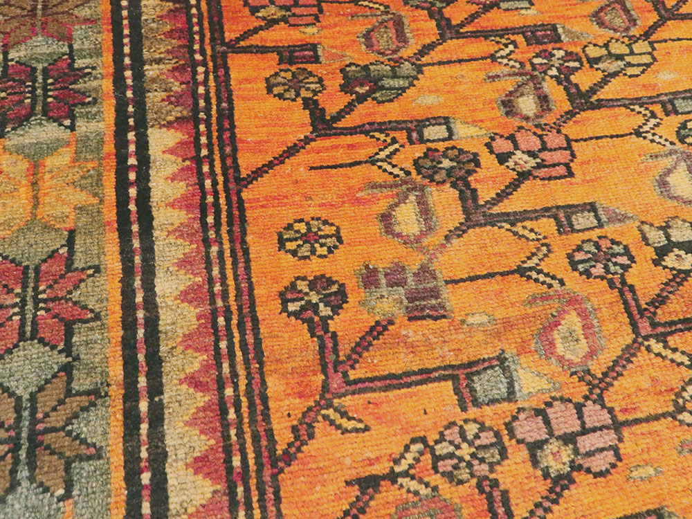 Vintage Persian Malayer Rug, No.24598 - Gsblank