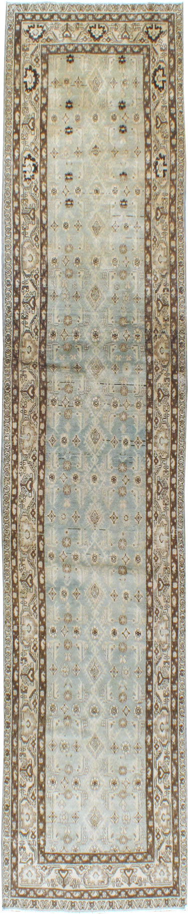 Vintage Persian Malayer Runner (Pair: 1 of 2), No.24599 - Gsblank
