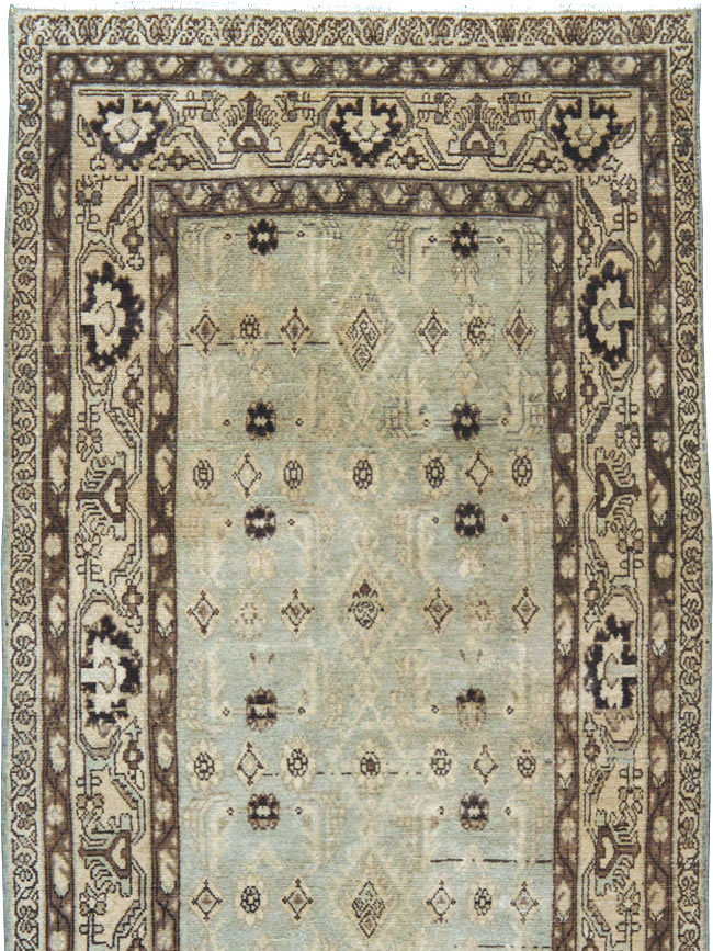 Vintage Persian Malayer Runner (Pair: 1 of 2), No.24599 - Gsblank
