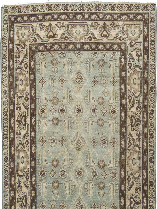 Vintage Persian Malayer Runner (Pair: 1 of 2), No.24599 - Gsblank