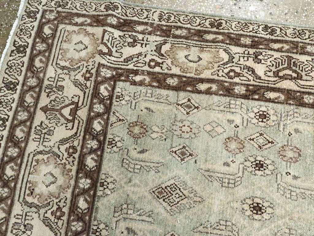 Vintage Persian Malayer Runner (Pair: 1 of 2), No.24599 - Gsblank