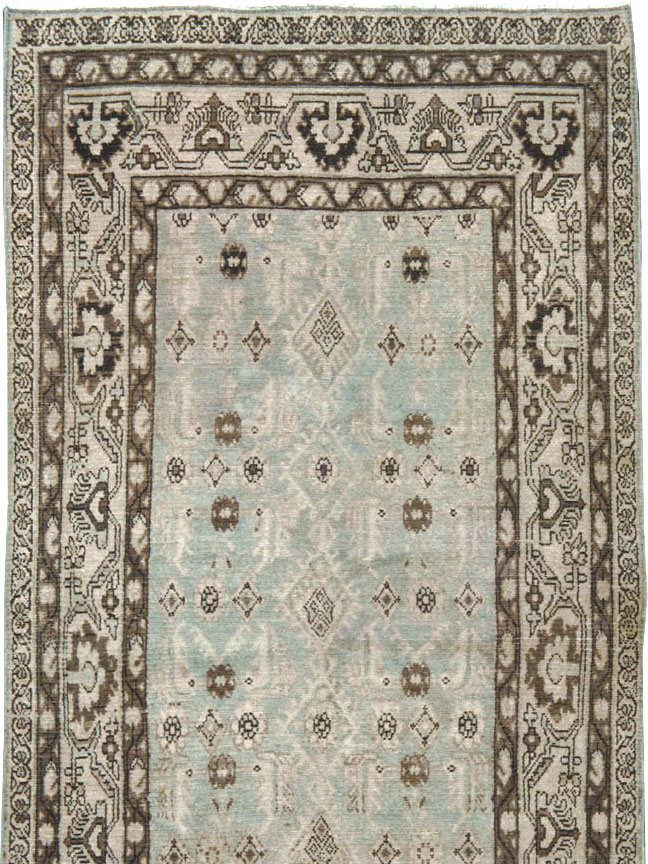 Vintage Persian Malayer Runner (Pair: 2 of 2), No.24600 - Gsblank
