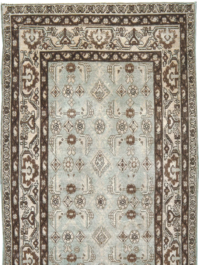 Vintage Persian Malayer Runner (Pair: 2 of 2), No.24600 - Gsblank