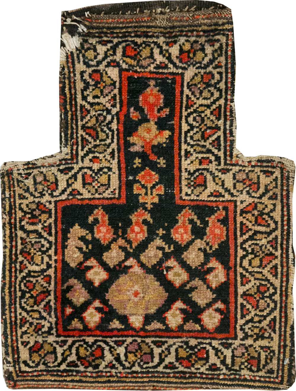 Vintage Persian Kurdish Salt Bag (Namakdan), No.24618 - Gsblank