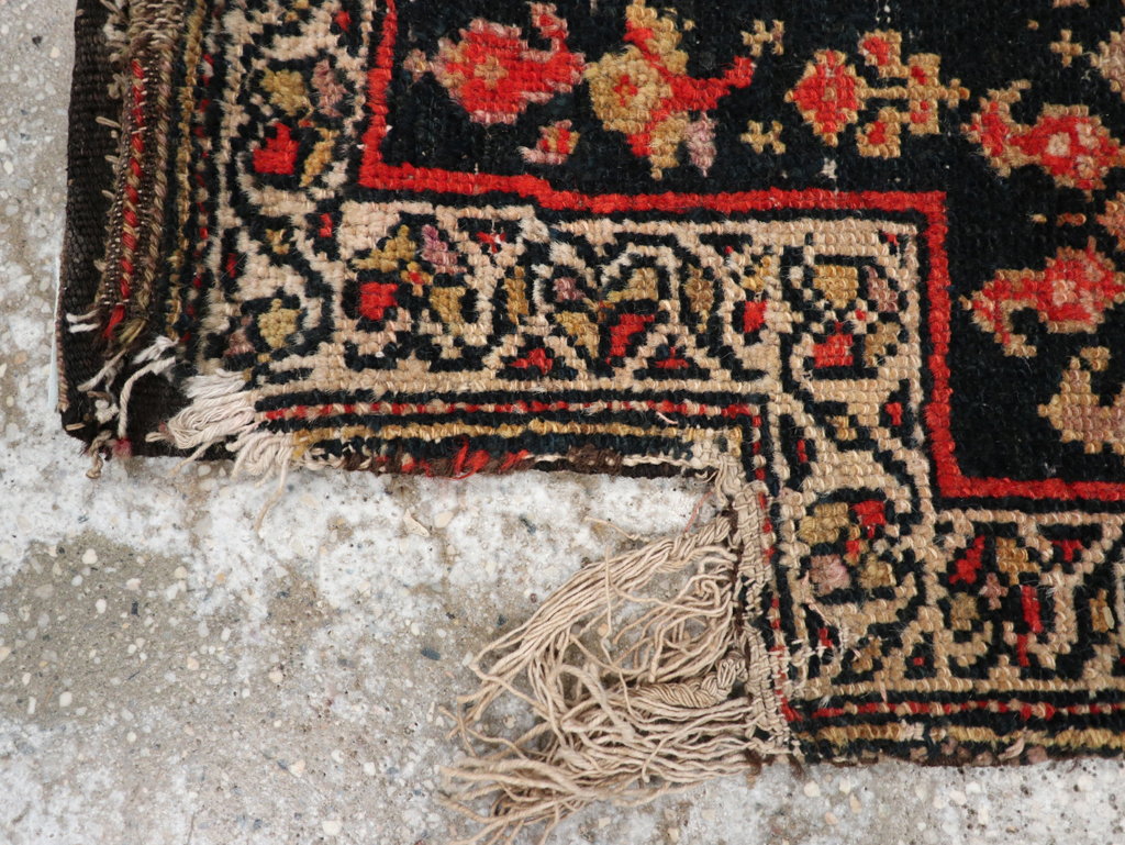 Vintage Persian Kurdish Salt Bag (Namakdan), No.24618 - Gsblank