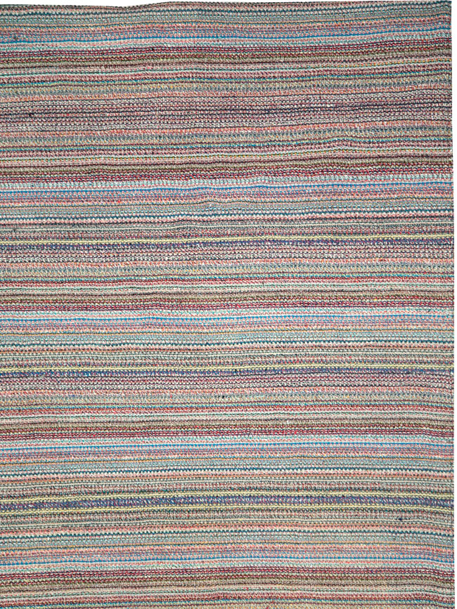 Vintage Persian Flatweave Kilim , No.24630 - Gsblank