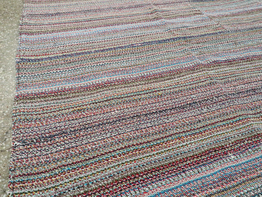 Vintage Persian Flatweave Kilim , No.24630 - Gsblank