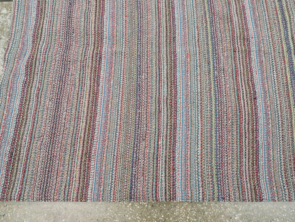 Vintage Persian Flatweave Kilim , No.24630 - Gsblank