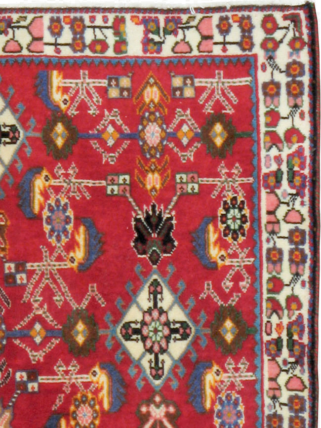 Vintage Persian Shiraz Square Rug (Pair: 3 of 4), No.24645 - Gsblank