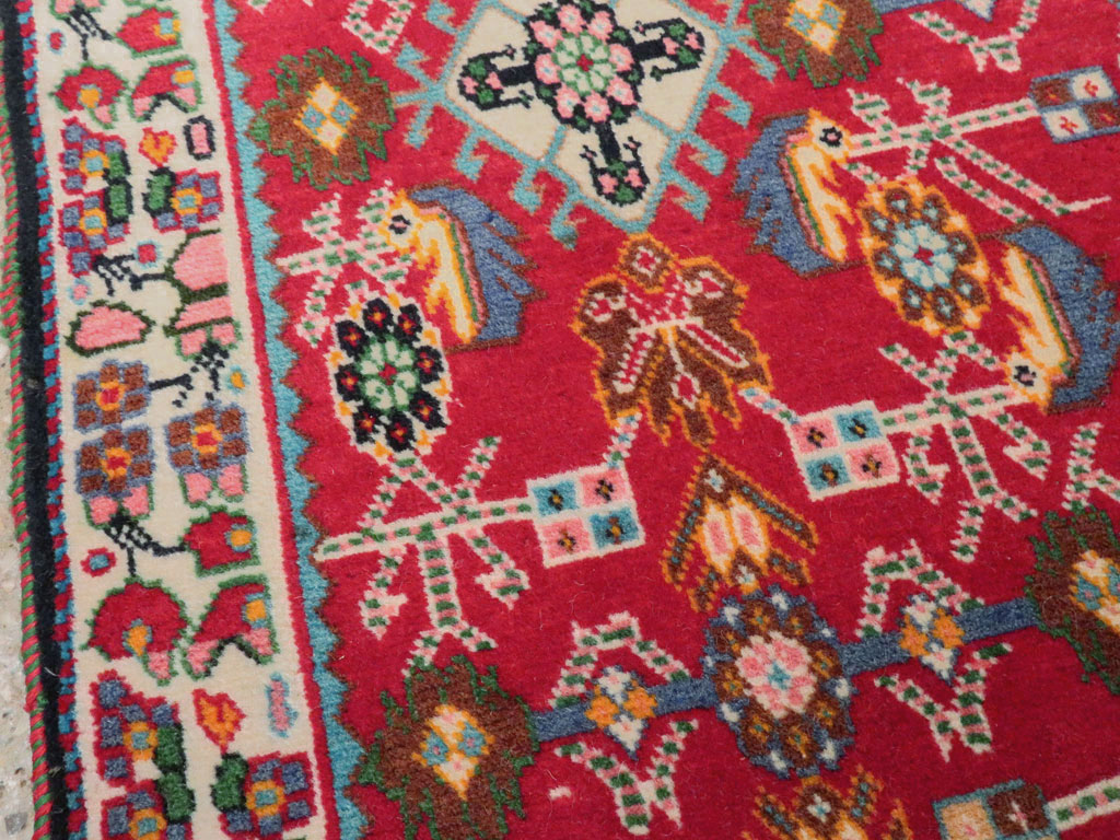 Vintage Persian Shiraz Square Rug (Pair: 3 of 4), No.24645 - Gsblank