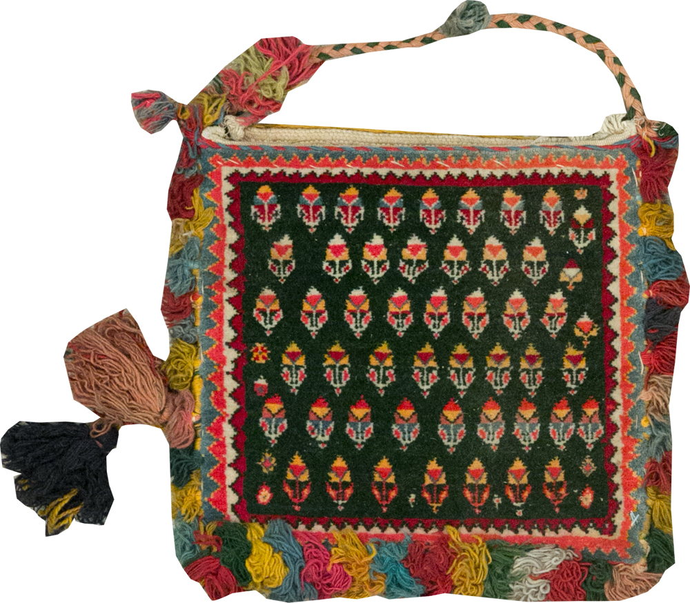 Vintage Persian Afshar Bag, No.24649 - Gsblank