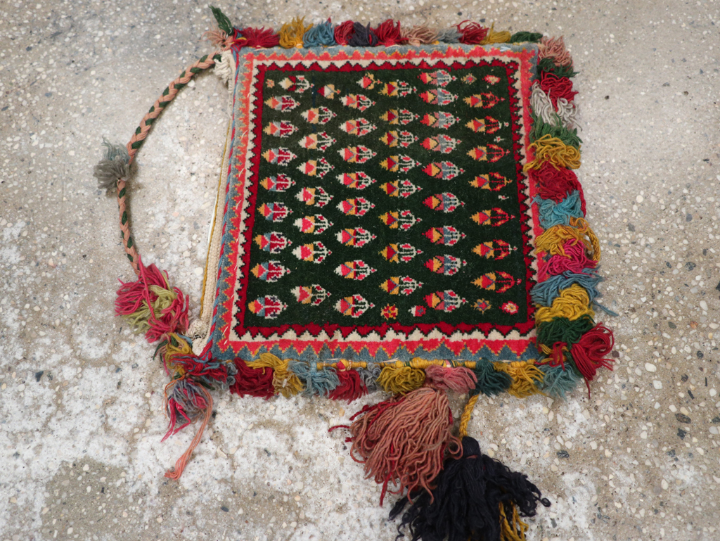 Vintage Persian Afshar Bag, No.24649 - Gsblank