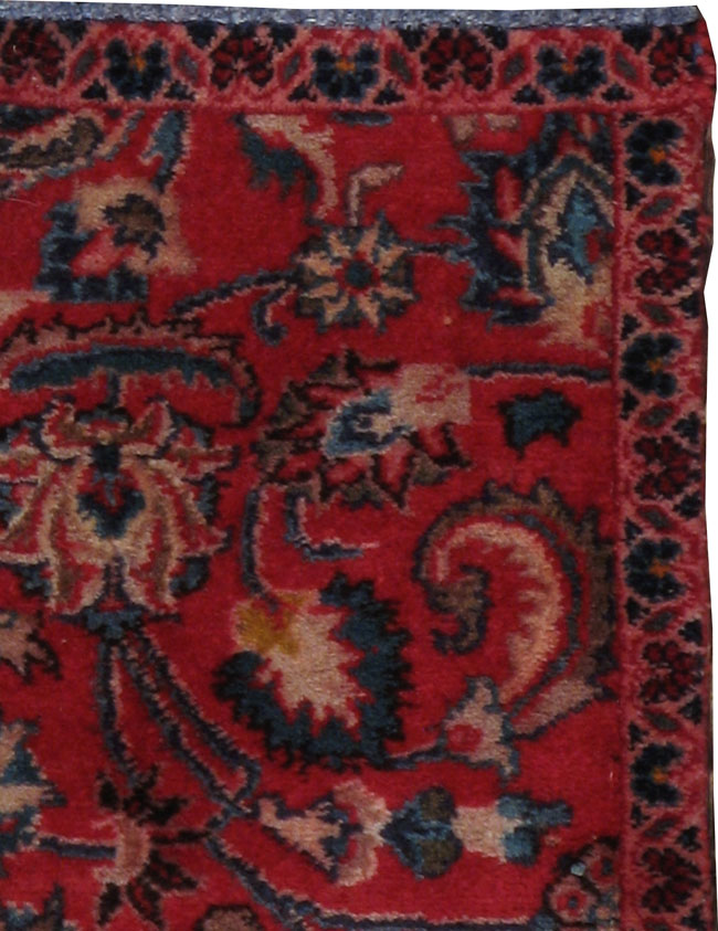 Vintage Persian Mashad Sampler Rug, No.24657 - Gsblank