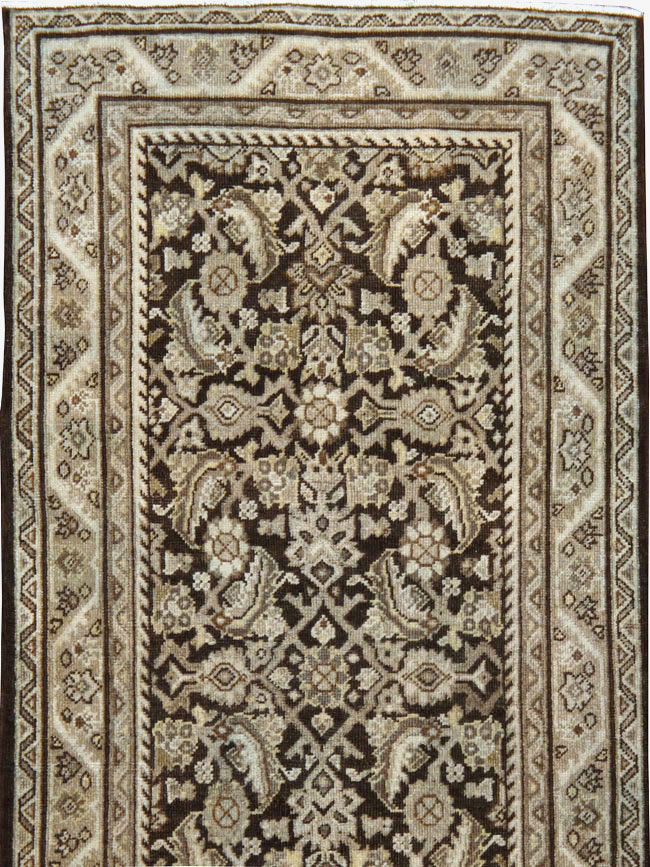 Antique Persian Mahal Runner, No.24662 - Gsblank